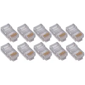 4x50pkc5e 4xem Corporation New 50 Pack Cat5e Rj45 Modular Ethernet Plugs For Stranded Or