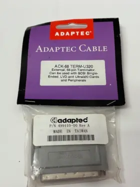 Ack-68 Adaptec Scsi Lvd Ultra 320 160 U320 Multi Mode Terminator