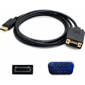 Addon 993246172078 New Disport2vgamm3b-5pk 5pk 3ft Displayport 1.2 Male To Vga Black Cables