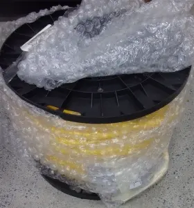 Cr144x551991-a2 Afl New Open Box Ofnr 144 Fiber Optical Cable Spool 146ft