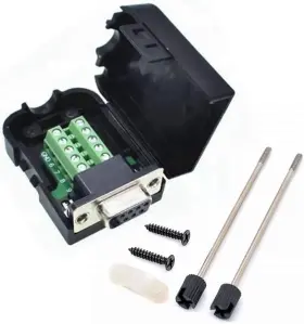 8541678498 Aisibo Connector Db9 Rs232 D-sub Female Adapter Serial 9 Pin Port