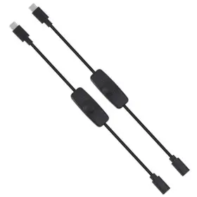 Ec169a048 Aitrip 2 Pack 30cm 11 Inch Usb C Male To Female On/off Switch Cable Short