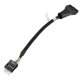 Akoak 739340594008 1 X 15cm Black Usb 3.0 19 Pin Female To 2.0 9 Male Motherboard Akoak 739340594008 1 X 15cm Black Usb 3.0 19 Pin Female To 2.0 9 Male Motherboard
