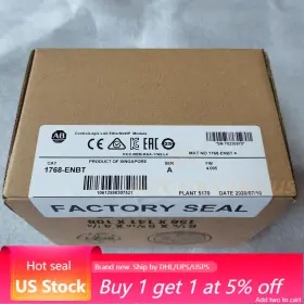 1768-enbt Allen-bradley New Factory Sealed Ser A Ethernet/ip Communication Module 1768enbt