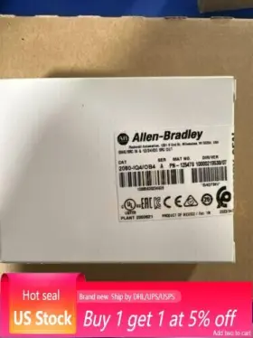 2080-iq4ob4 Allen-bradley 2080-iq4ob Digital I/o Combo Module 2080iq4ob4 New Factory Sealed 2080-iq4ob4 Allen-bradley 2080-iq4ob Digital I/o Combo Module 2080iq4ob4 New Factory Sealed