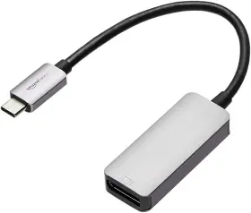 Amazon Basics 192835001977 Aluminium Usb-c To Displayport Adapter 4k 60hz Grey Amazon Basics 192835001977 Aluminium Usb-c To Displayport Adapter 4k 60hz Grey
