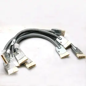 2-556212-0 Amp Lot Of 5 Dc Power Cords 20 A 125 Vac Male/male