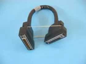 9380111 Amphenol 9440k High Density Scsi Computer Cable 50pin Hd Male To Female 18 Inch