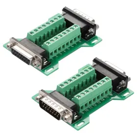 Md590 Anmbest 2pcs Db15 Male Female Connector In One Breakout Board Md590 Anmbest 2pcs Db15 Male Female Connector In One Breakout Board