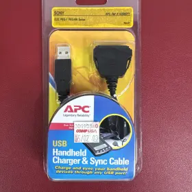 Husbsy1 Apc Nos Handheld Charger And Sync Cable For Sony Clie Peg-t Peg-nr