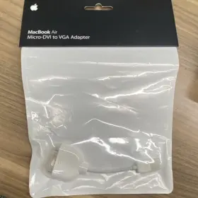 Mb203g Apple Mb203g/a Macbook Air Micro-dvi To Vga Adapter Upc 885909204114