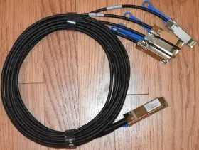 Cab-q-s-3m Arista Qsfp-4sfp Direct Attached Copper 3m Breakout Cable Oem Cab-q-s-3m Arista Qsfp-4sfp Direct Attached Copper 3m Breakout Cable Oem