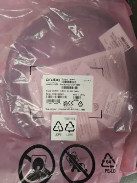 8121-1298 Aruba J9283d Hpe 10g Sfp To 3m Dac Cable New Seal Bag