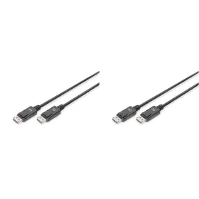340100-020-s Assmann Digitus 2m Dp Male To Displayport Connection Cable - Black 340100-020-s Assmann Digitus 2m Dp Male To Displayport Connection Cable - Black