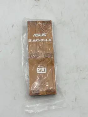 08002-00040100 Asus 5.5 Inch Video Graphics Multi-gpu Flexible 3-ways Sli.s Cable Bridge New 08002-00040100 Asus 5.5 Inch Video Graphics Multi-gpu Flexible 3-ways Sli.s Cable Bridge New