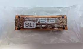 14010-00130600 Asus Flexible Nvidia Sli Ribbon Connector Cable New In Package 14010-00130600 Asus Flexible Nvidia Sli Ribbon Connector Cable New In Package