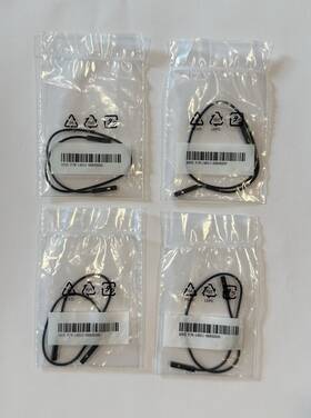 Asus 14011-05830200 Lot Of 4 Black 200mm Dupont Cables P/n