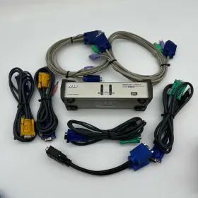 Cs-1742 Aten 2-port Dual-view Kvm Switch With Audio Support Cs1742