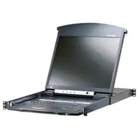Kl1516ain Aten 16-port 19 Inch Dual Rail Cat5 Lcd Kvm Over The Net-taa Compliant