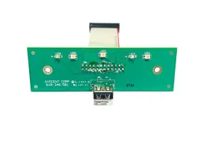 Aof60-05c Avocent Mergepoint Mpu2032 Mpu4032 Mpu8032 Front Usb Port Board And Led Indicators