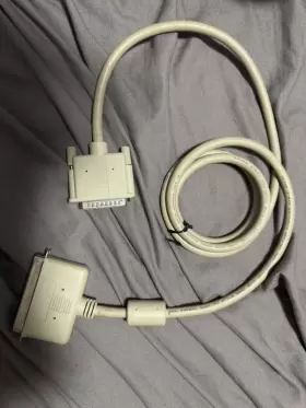 E89980 Awm 5 1/2 Foot Scsi 50-pin To 25-pin Cable Heavy Duty E89980 Awm 5 1/2 Foot Scsi 50-pin To 25-pin Cable Heavy Duty
