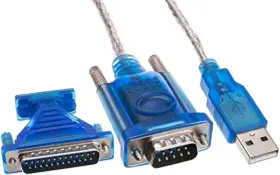 Db25 Axgear 094276881722 New Usb 2.0 To Rs232 Com Port 9 Pin Serial Db9 Adapter Cable