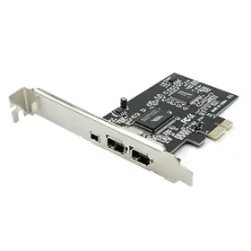 1394 Axgear 094276882194 Pcie Pci-e Firewire Ieee 3 Port Fire Wire Controller Card For