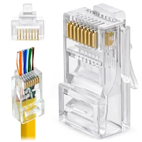 Rj45c5us100-ax Axiom Rj45c5us100ax Rj45 Cat5e Utp Plug 100-pack Rj45c5us100-ax Axiom Rj45c5us100ax Rj45 Cat5e Utp Plug 100-pack