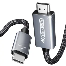 000206grey Benfei Usb C To Hdmi 6 Feet Cable 4k 60hz Aluminum Shell Nylon