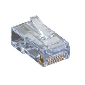 Black Box 822088078463 C6ezup-25pak Cat6 Ez Rj45 Modular Plug Connector For Round Solid/stran Black Box 822088078463 C6ezup-25pak Cat6 Ez Rj45 Modular Plug Connector For Round Solid/stran
