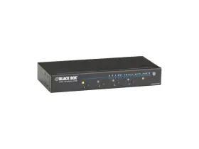 Avsw-dvi4x1 Black Box Dvi Switch With Audio - 4 X 1 Gsa Taa Avsw-dvi4x1 Black Box Dvi Switch With Audio - 4 X 1 Gsa Taa