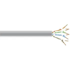 C6-cmp-sld-gy Black Box C6cmpsldgy Cat6 250-mhz Solid Ethernet Bulk Cable - Unshielded Utp