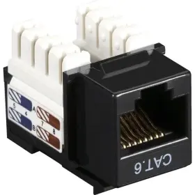 Black Box Corporation 997252760311 New Cat6j-bk-25pak Cat6 Value Line Keystone Jack 25-pack - 25 Pack 1 X Black Box Corporation 997252760311 New Cat6j-bk-25pak Cat6 Value Line Keystone Jack 25-pack - 25 Pack 1 X