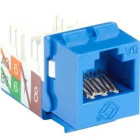 C6aja70-bl-r2 Black Box Corporation New Gigatrue 2 Cat6a Keystone Jack - Unshielded Rj45 C6aja70-bl-r2 Black Box Corporation New Gigatrue 2 Cat6a Keystone Jack - Unshielded Rj45
