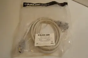Eyn2357t-0006-ff Black Box Db9 Null Modem Cable With Emi/rfi Hoods Female/female Eyn2357t-0006-ff Black Box Db9 Null Modem Cable With Emi/rfi Hoods Female/female