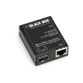 Lmc4000a Black Box Gigabit Ethernet 1000-mbps Media Converter - 10/100/1000-mb