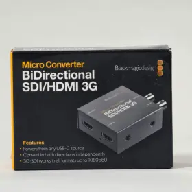 Black Magic Design Convbdc/sdi/hdmi03g New Micro Converter Bidirectional Sdi/hdmi 3g Black Magic Design Convbdc/sdi/hdmi03g New Micro Converter Bidirectional Sdi/hdmi 3g