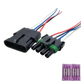 12010974 Bxoxlmm 12015797 Male And Female Weather Pack 4 Pin Sealed Connector Wiring