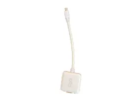54316 C2g 8in Mini Displayport Male To Vga Female Active Adapter Converter