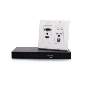 C2g31012 C2g 757120310129 Hdbaset Hdmi Vga Usb Wall Plate To Box - Extend 4k At 60hz 4 2