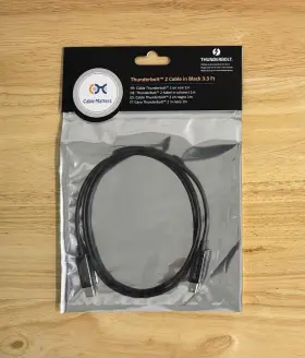 107001-blk-1m-us Cable Matters New Thunderbolt 2 Black 3.3 Ft 1 Meter