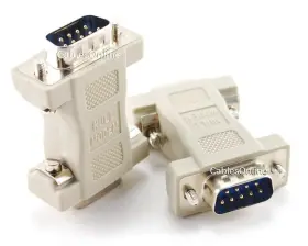 Ad-n05-2 Cablesonline.com Atlantic Computertech Db9 Serial Null Modem Male To Data Transfer Adapter/gender