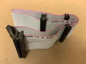 Ff-001 Cablesonline 26 Inch Universal 34-pin Floppy Drive Ribbon Cable For 3.5 And/or 5.25 Drives