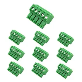 Cl107-111 Cermant Celent 10pcs 5 Pin 3.5mm Pitch Pcb Green Pluggable Terminal Block Connector 5p Cl107-111 Cermant Celent 10pcs 5 Pin 3.5mm Pitch Pcb Green Pluggable Terminal Block Connector 5p