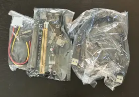 Chenyang 689790867521 Jser Pci-e 1x To 16x Mining Machine Enhanced Extender Riser Adapter With Usb 3.0