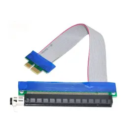 Ep-060 Chenyang Cy Pci-e Express 1x To 16x Extension Flex Cable Extender Converter Riser Card