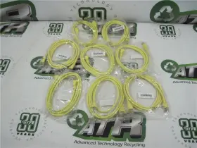 72-1482-01 Cisco Rev.a1 Lorom 6ft Yellow Ethernet Cables 24awg New In Bag - Lot Of 8 Bags