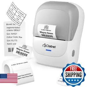 B0dzhqy5ww Clabel Label Maker Machine With Tape 221b Thermal Bluetooth Printer 2 Inc B0dzhqy5ww Clabel Label Maker Machine With Tape 221b Thermal Bluetooth Printer 2 Inc