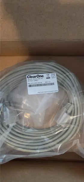 910-3200-504-50 Clearone Serial Rs232 Db9 M-f 50ft Cable 910-3200-504-50 Clearone Serial Rs232 Db9 M-f 50ft Cable