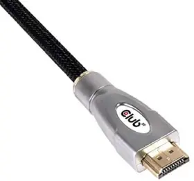 Cac-2312  Club 3d Premium High Speed Hdmi 2.0 Black